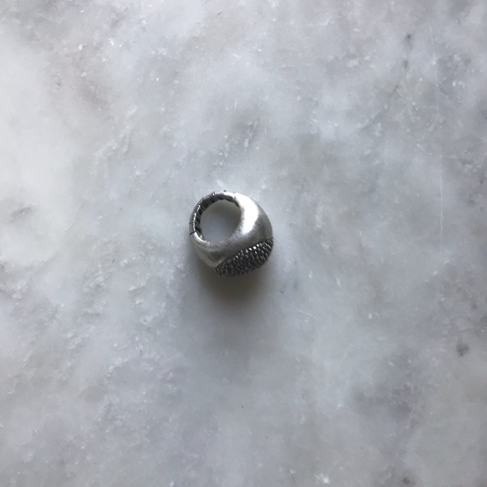 Vintage Silver Statement Ring - image 3